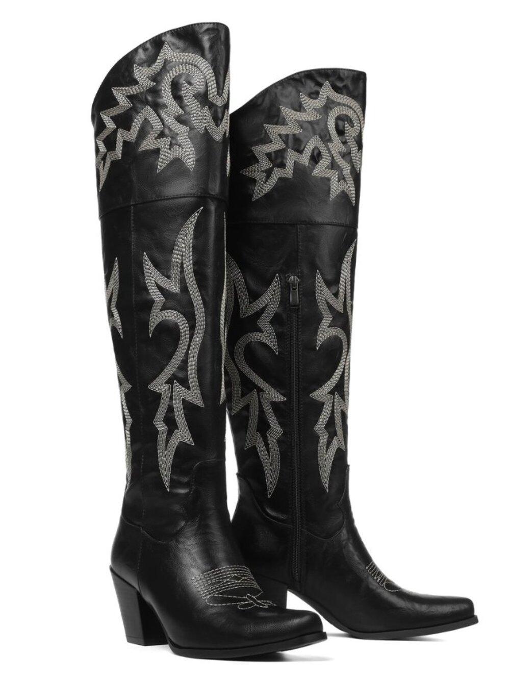 Cowboy Boots for Women Over The Knee Western Cowgirl Boots